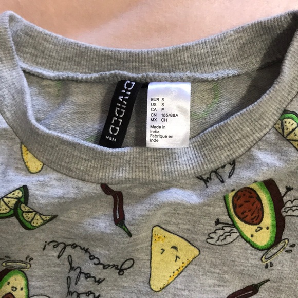 H&M “holy mole guacamole” Crewneck Sweater - Picture 6 of 9